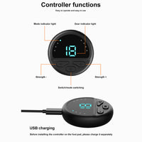 Electric EMS Foot Massager, Portable, Muscle Relaxation, Pain Relief