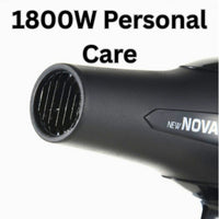 OGDEAL N-6130 Professional Hair Dryer – 1800W Personal Care Appliance Combo for Women, Lightweight & Powerful