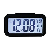 Optically Controlled Digital Alarm Clock – LED Display with Automatic Sensor Backlight & Liquid Crystal Technology