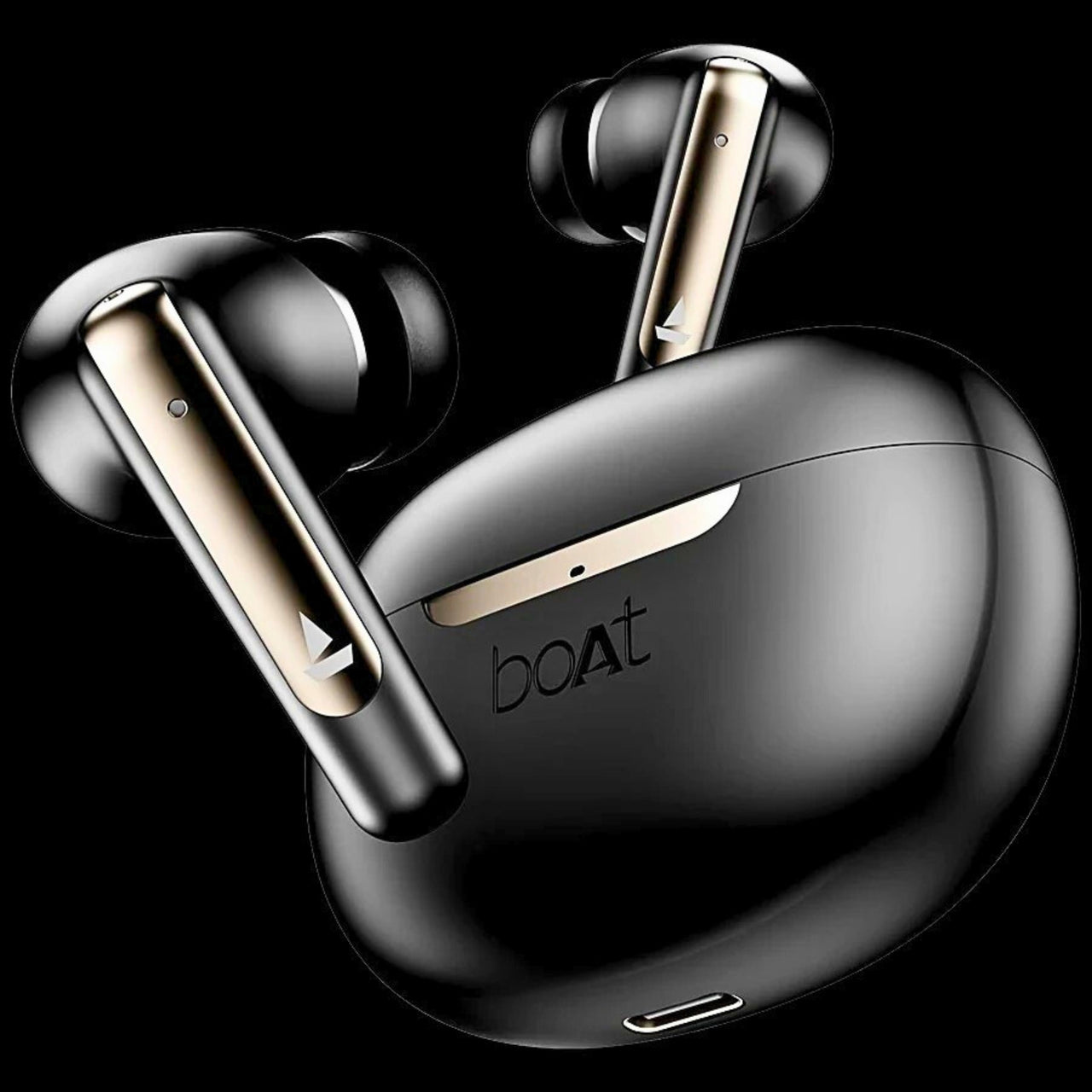 boAt Airdopes 141 ANC TWS Earbuds with 32dB Noise Cancellation, 50ms Low Latency, 42Hrs Playtime, Quad Mics with ENx, Fast Charge, IPX5 & Bluetooth v5.3