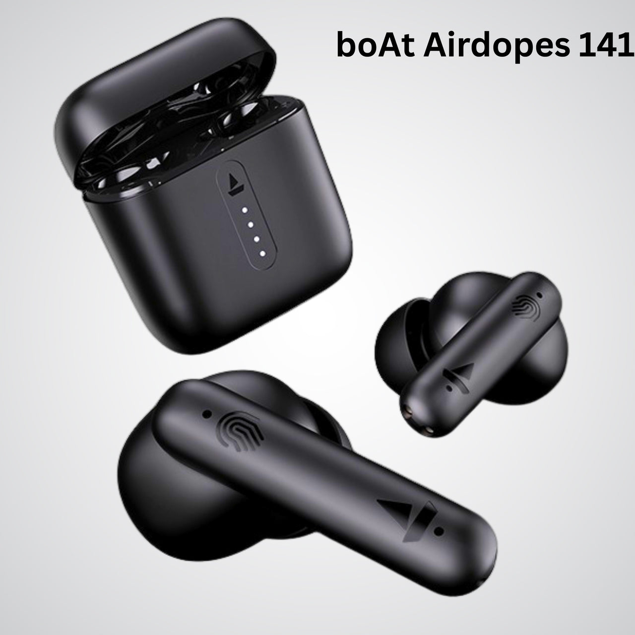 boAt Airdopes 141 Bluetooth TWS Earbuds – 42H Playtime, ENx Tech, Low Latency, Fast Charge, IPX4, Mic