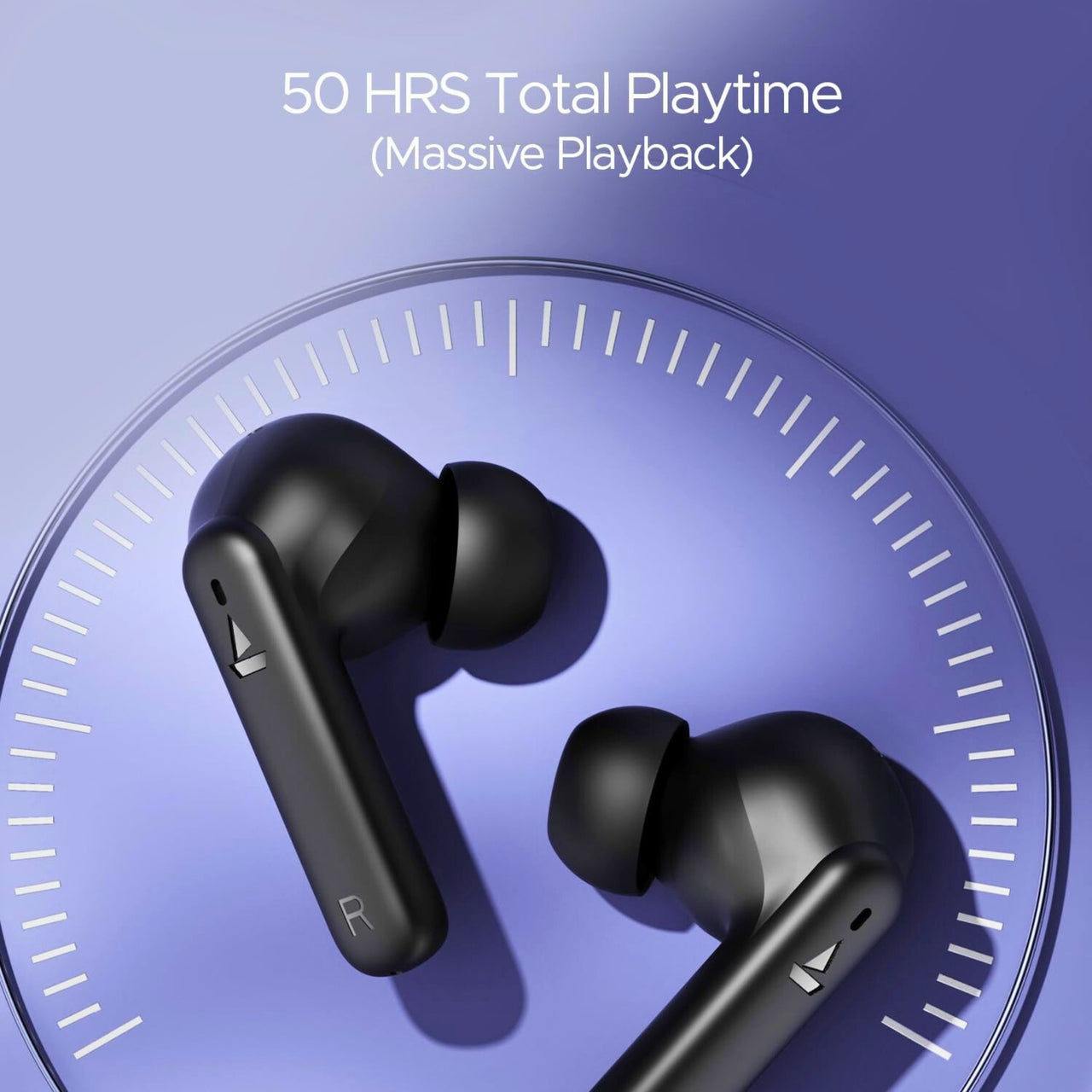 boAt Airdopes 170 TWS Earbuds – 50H Playtime, Quad Mics ENx Tech, 13mm Drivers, Low Latency, ASAP Charge, IPX4, Touch Controls