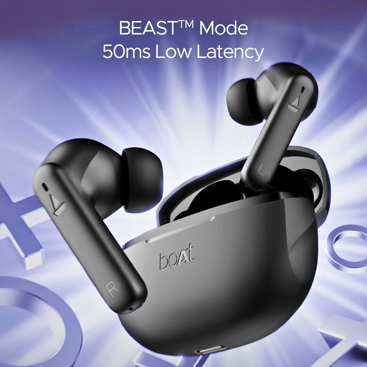 boAt Airdopes 170 TWS Earbuds – 50H Playtime, Quad Mics ENx Tech, 13mm Drivers, Low Latency, ASAP Charge, IPX4, Touch Controls