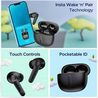 boAt Airdopes Max TWS Earbuds – 100H Playtime, Quad Mics with ENx, Beast Mode 50ms Low Latency, ASAP Charge, BT v5.3