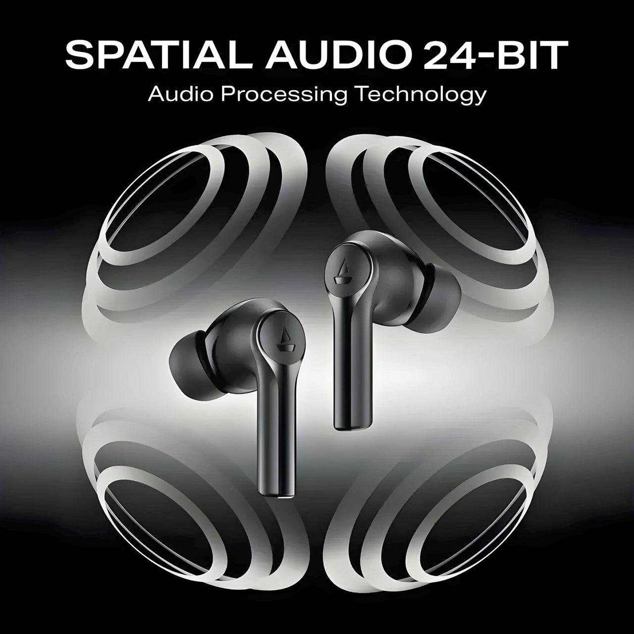 boAt Airdopes Supreme TWS Earbuds – 50H Playtime, 4 Mics with AI ENx, Multi-Point Connectivity, Bluetooth