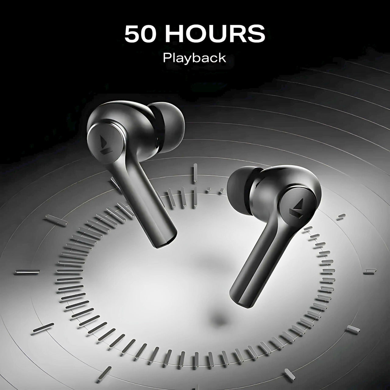 boAt Airdopes Supreme TWS Earbuds – 50H Playtime, 4 Mics with AI ENx, Multi-Point Connectivity, Bluetooth