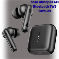 boAt Airdopes 141 Bluetooth TWS Earbuds – 42H Playtime, ENx Tech, Low Latency, Fast Charge, IPX4, Mic