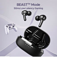 boAt Airdopes 71 TWS Earbuds – 40H Playtime, Dual Mics w/ ENx, ASAP Charge, BEAST Mode 50ms, IPX4, Low Latency