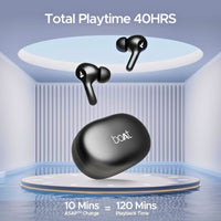 boAt Airdopes 71 TWS Earbuds – 40H Playtime, Dual Mics w/ ENx, ASAP Charge, BEAST Mode 50ms, IPX4, Low Latency