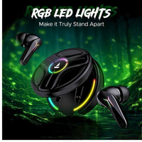 boAt Immortal 141 Gaming TWS Earbuds with RGB Lights, 40Hrs Playtime, ENx Tech Mics, Low Latency Mode, Fast Charge & Bluetooth v5.3