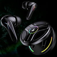 boAt Immortal 141 Gaming TWS Earbuds with RGB Lights, 40Hrs Playtime, ENx Tech Mics, Low Latency Mode, Fast Charge & Bluetooth v5.3
