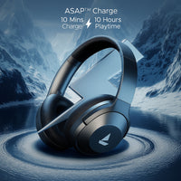 boAt Nirvana 751 ANC Wireless Headphones – 65H Playtime, Hybrid ANC, Fast Charge, Ambient Mode, Mic & Carry Pouch