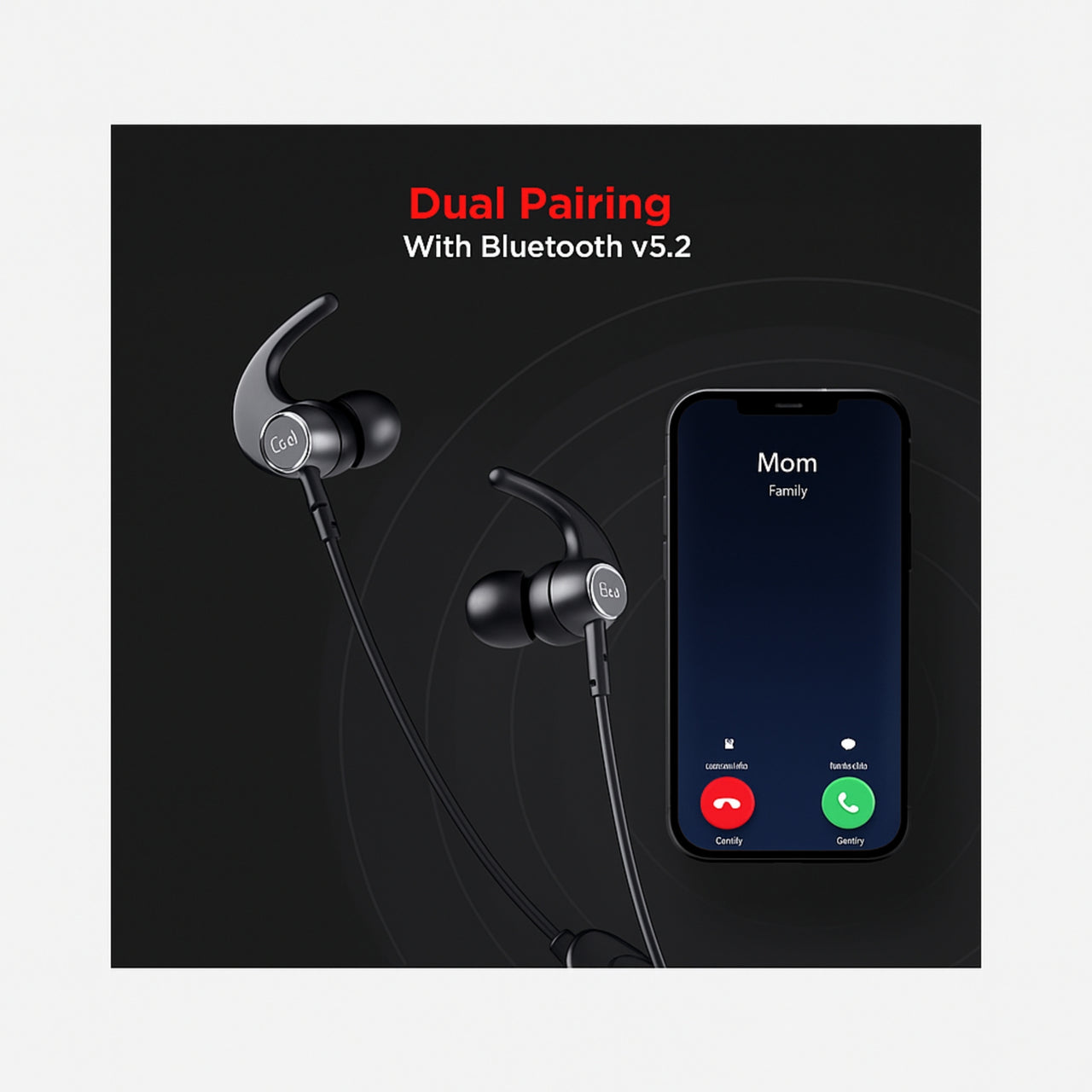 boAt Rockerz 330 Pro Bluetooth Neckband | 60H Playtime, ASAP Charge, ENx Noise Cancellation, Dual Pairing, IPX5, with Mic