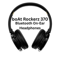 boAt Rockerz 370 Bluetooth On-Ear Headphones – 12H Playtime, Soft Padded Earcups, Wireless with Bluetooth v5.0
