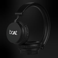 boAt Rockerz 410 Bluetooth Over-Ear Headphones – 8H Playtime, Extra Bass, Dual Modes, Foldable & Lightweight