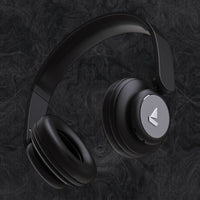 boAt Rockerz 450 Bluetooth On-Ear Headphones – 15H Playtime, 40mm Drivers, Dual Modes, Soft Cushions & Mic