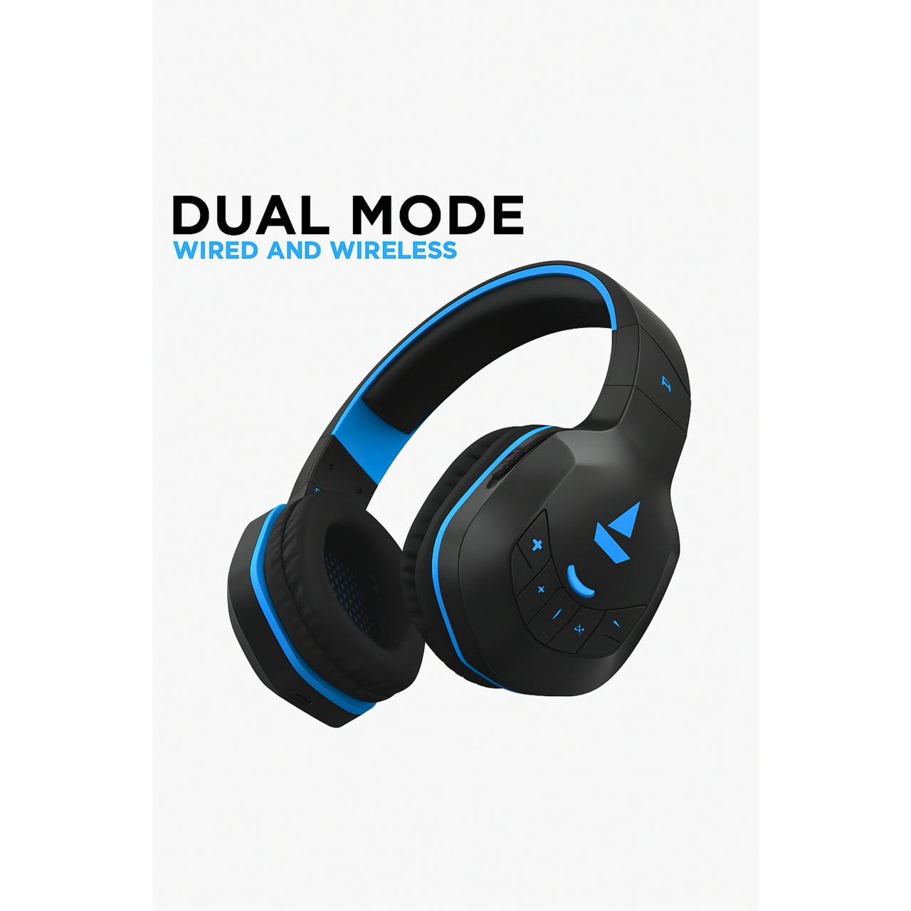 boAt Rockerz 510 Wireless Bluetooth On-Ear Headphones – Powerful Bass, Long Battery Life & Comfortable Fit