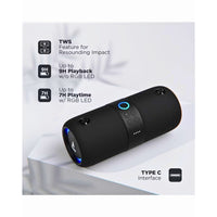 boAt Stone 1200 Bluetooth Speaker – 14W Portable Wireless, 9H Playback, Bluetooth v5.0