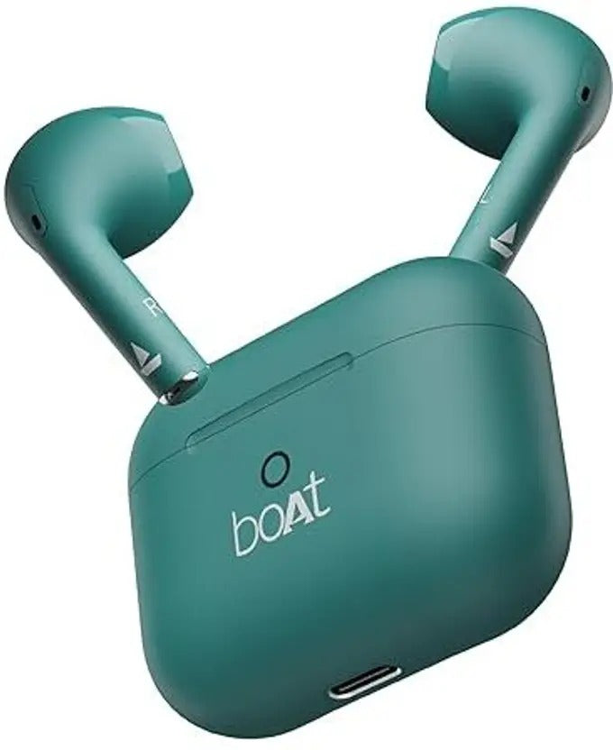 boAt Airdopes Alpha TWS Earbuds – 35H Playtime, 13mm Drivers, Dual Mics w/ ENx, Beast Mode & Bluetooth Wireless