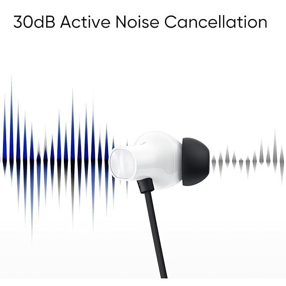 Realme Buds Wireless 3 in-Ear Bluetooth Headphones,30dB ANC