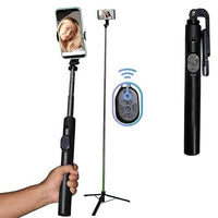 Y17S Selfie Stick Tripod with Mini Light – 170cm Extendable Stand for Photos, Videos & Travel with Bluetooth Remote